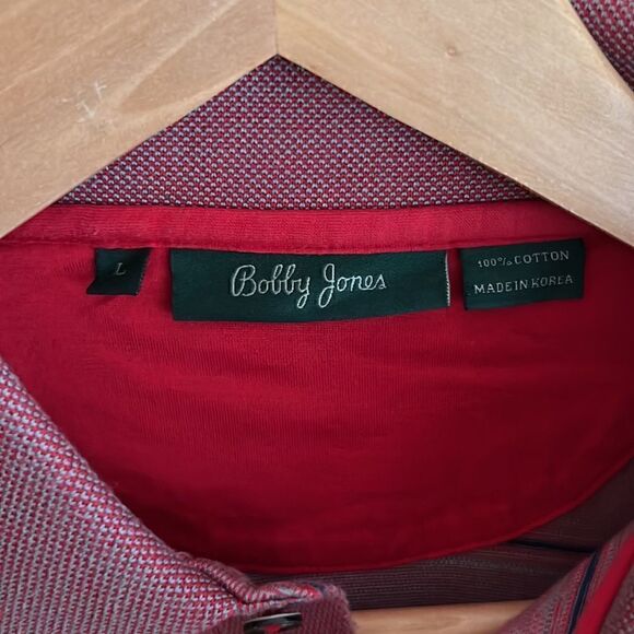 NWOT Bobby Jones 100% Cotton Short Sleeve Polo Shirt size L - Picture 5 of 10